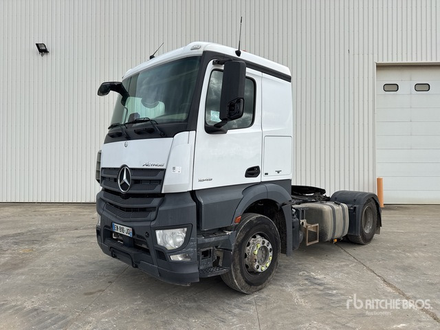2018 Mercedes-Benz Actros 1845 4x2 Tracteur Routier S/A Sleeper Truck Tractor - Tracteur routier: photos 1 2018 Mercedes-Benz Actros 1845 4x2 Tracteur Routier S/A Sleeper Truck Tractor - Tracteur routier: photos 1
