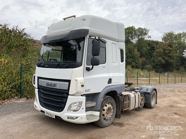 2016 DAF CF440 6x2 T/A Sleeper Truck Tractor - Broyeur/ Épareuse: photos 1 2016 DAF CF440 6x2 T/A Sleeper Truck Tractor - Broyeur/ Épareuse: photos 1