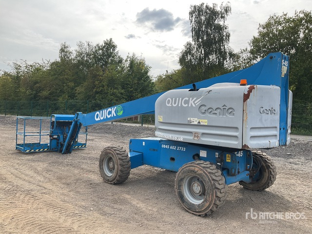 2016 Genie S45 4WD Diesel Telescopic Boom Lift - Nacelle télescopique: photos 4 2016 Genie S45 4WD Diesel Telescopic Boom Lift - Nacelle télescopique: photos 4