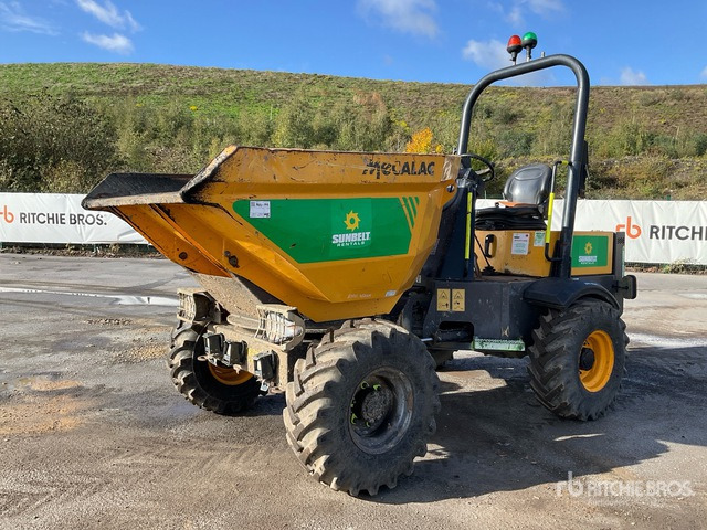 2018 Mecalac TA3s 3 ton 4x4 Swivel Dumper - Mini tombereau: photos 1 2018 Mecalac TA3s 3 ton 4x4 Swivel Dumper - Mini tombereau: photos 1