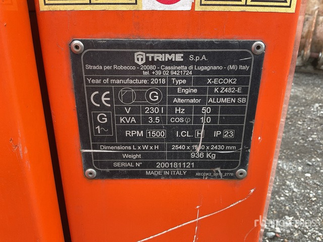 2018 Trime X-ECOK2 Light Tower Light Tower - Mat d'éclairage: photos 2 2018 Trime X-ECOK2 Light Tower Light Tower - Mat d'éclairage: photos 2