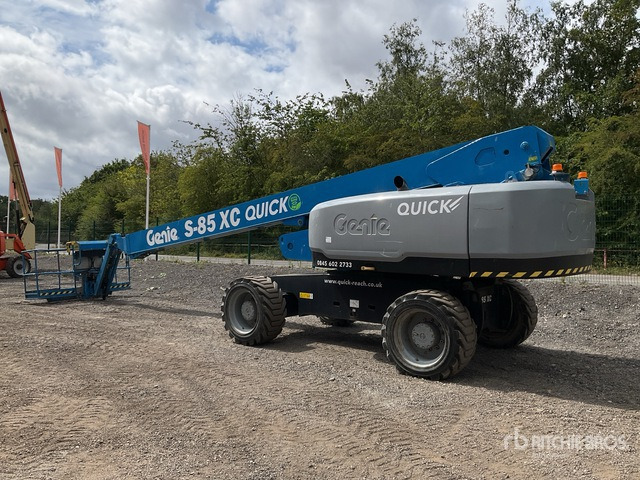 2019 Genie S85 4WD Diesel Telescopic Boom Lift - Broyeur/ Épareuse: photos 4 2019 Genie S85 4WD Diesel Telescopic Boom Lift - Broyeur/ Épareuse: photos 4