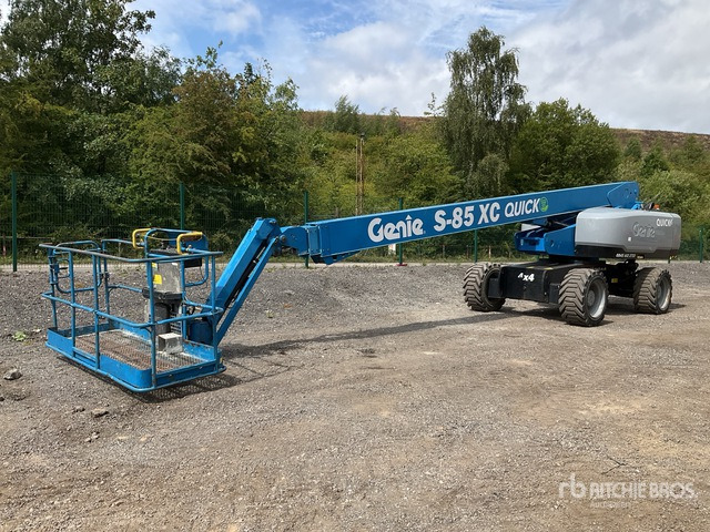 2019 Genie S85 4WD Diesel Telescopic Boom Lift - Broyeur/ Épareuse: photos 1 2019 Genie S85 4WD Diesel Telescopic Boom Lift - Broyeur/ Épareuse: photos 1