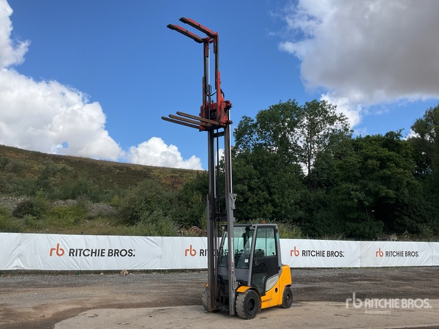 2019 Jungheinrich DFG 430S 3000 kg Full cab with Keg clamp ... Forklift - Chariot élévateur: photos 2 2019 Jungheinrich DFG 430S 3000 kg Full cab with Keg clamp ... Forklift - Chariot élévateur: photos 2