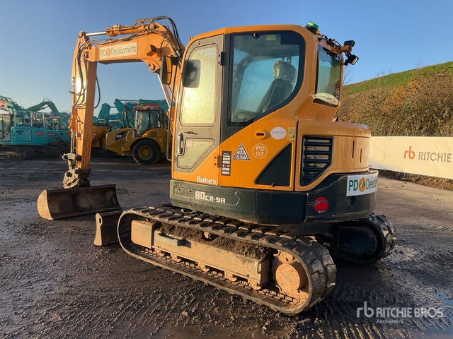 2022 Hyundai R80CR-9A Tracked Excavator - Pelle sur chenille: photos 2 2022 Hyundai R80CR-9A Tracked Excavator - Pelle sur chenille: photos 2