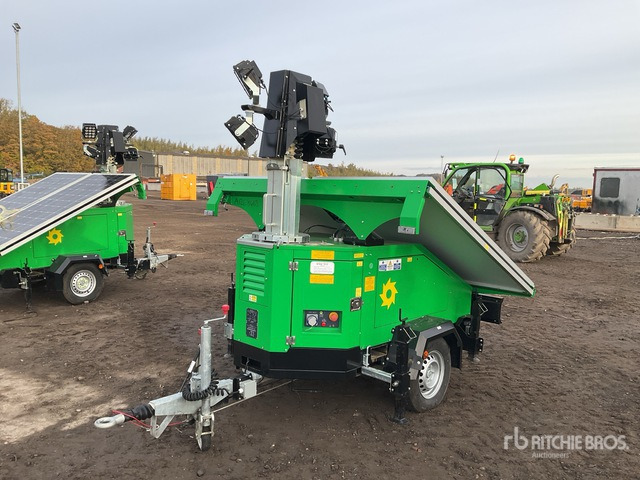 2022 Trime X-Solar Light Tower - Mat d'éclairage: photos 2 2022 Trime X-Solar Light Tower - Mat d'éclairage: photos 2