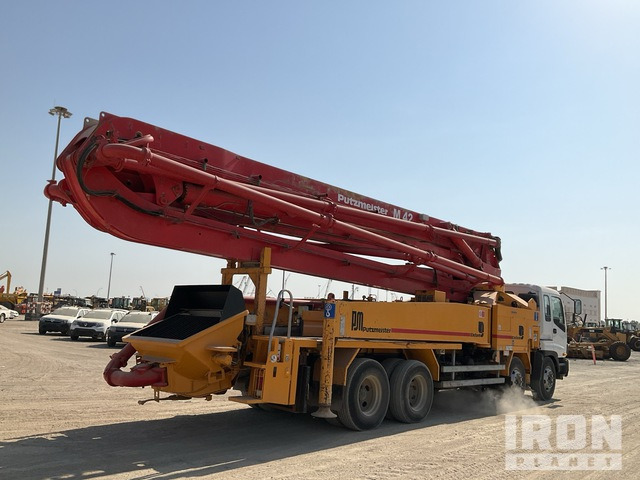 2002 Isuzu CXH50T 2003 Putzmeister M42 on 8x4 Twi ... Concrete Pump Truck - Broyeur/ Épareuse: photos 3 2002 Isuzu CXH50T 2003 Putzmeister M42 on 8x4 Twi ... Concrete Pump Truck - Broyeur/ Épareuse: photos 3