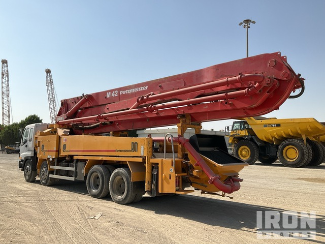 2002 Isuzu CXH50T 2003 Putzmeister M42 on 8x4 Twi ... Concrete Pump Truck - Broyeur/ Épareuse: photos 4 2002 Isuzu CXH50T 2003 Putzmeister M42 on 8x4 Twi ... Concrete Pump Truck - Broyeur/ Épareuse: photos 4