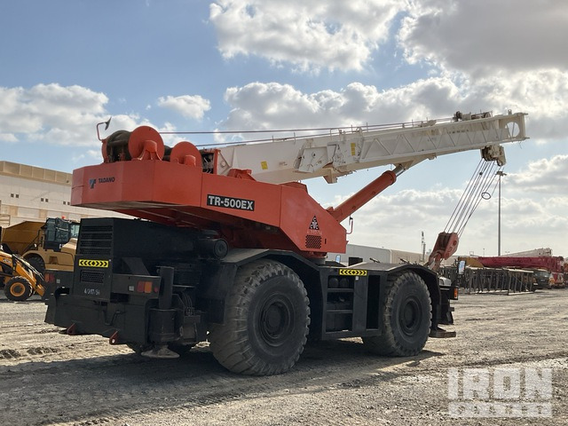 2006 Tadano TR-500EX 50 ton 4x4x4 Rough Terrain Crane - Grue automotrice lente: photos 4 2006 Tadano TR-500EX 50 ton 4x4x4 Rough Terrain Crane - Grue automotrice lente: photos 4