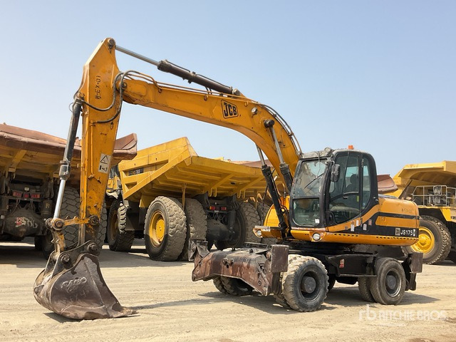 2008 JCB JS175 - Pelle sur pneus: photos 2 2008 JCB JS175 - Pelle sur pneus: photos 2