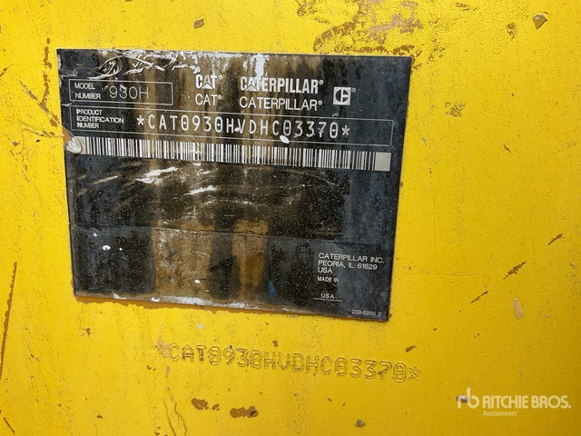 2012 Cat 930H - Chargeuse sur pneus: photos 1 2012 Cat 930H - Chargeuse sur pneus: photos 1