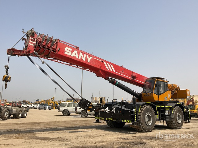 2012 Sany SRC550H 55 ton 4x4x4 Rough Terrain Crane - Grue automotrice lente: photos 1 2012 Sany SRC550H 55 ton 4x4x4 Rough Terrain Crane - Grue automotrice lente: photos 1