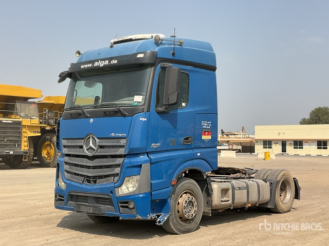 2013 Mercedes-Benz Actros 1845LS 4x2 S/A Sleeper Truck Tractor - Broyeur/ Épareuse: photos 1 2013 Mercedes-Benz Actros 1845LS 4x2 S/A Sleeper Truck Tractor - Broyeur/ Épareuse: photos 1