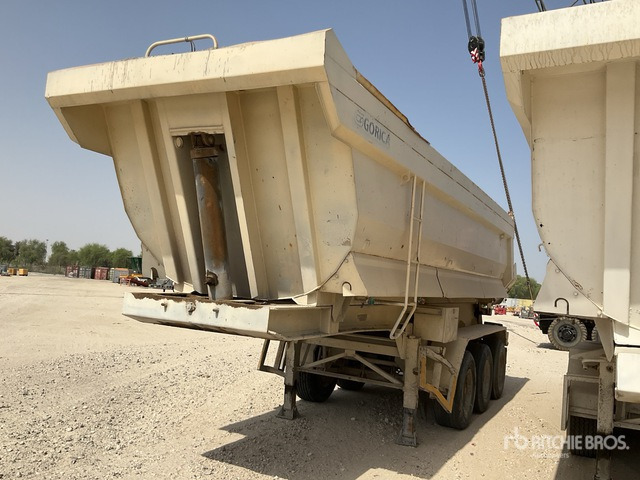 2014 Gorica TP25.07 Tri/A End Dump Trailer - Broyeur/ Épareuse: photos 1 2014 Gorica TP25.07 Tri/A End Dump Trailer - Broyeur/ Épareuse: photos 1