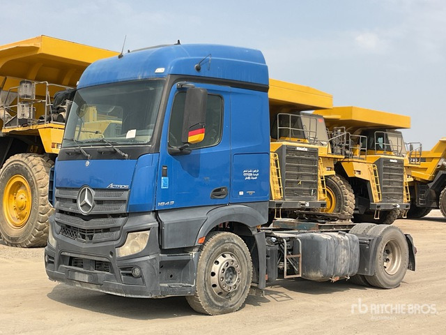 2014 Mercedes-Benz Actros 1843LS 4x2 S/A Sleeper Truck Tractor - Broyeur/ Épareuse: photos 1 2014 Mercedes-Benz Actros 1843LS 4x2 S/A Sleeper Truck Tractor - Broyeur/ Épareuse: photos 1