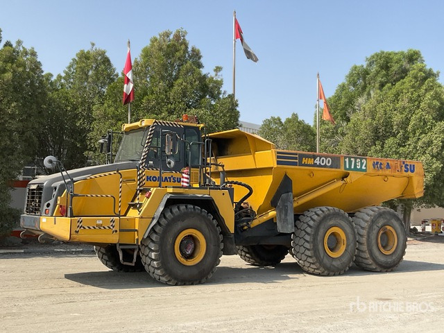 2015 Komatsu HM400-3 Articulated Dump Truck - Tombereau articulé: photos 1 2015 Komatsu HM400-3 Articulated Dump Truck - Tombereau articulé: photos 1