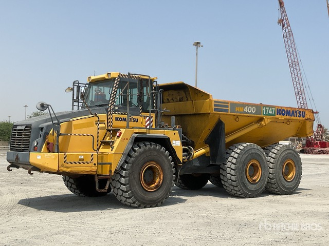 2015 Komatsu HM400-3 Articulated Dump Truck - Tombereau articulé: photos 1 2015 Komatsu HM400-3 Articulated Dump Truck - Tombereau articulé: photos 1