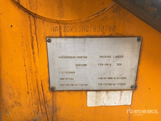 2016 JCB 3DX 4x4 Backhoe Loader - Broyeur/ Épareuse: photos 2 2016 JCB 3DX 4x4 Backhoe Loader - Broyeur/ Épareuse: photos 2