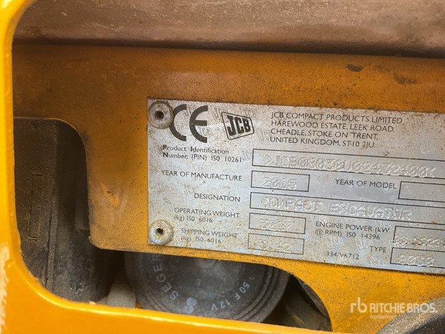 2016 JCB 8030 - Mini pelle: photos 3 2016 JCB 8030 - Mini pelle: photos 3