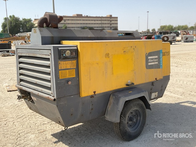 2018 Atlas Copco XAHS186 Mobile (Inoperable) Air Compressor - Compresseur d'air: photos 3 2018 Atlas Copco XAHS186 Mobile (Inoperable) Air Compressor - Compresseur d'air: photos 3