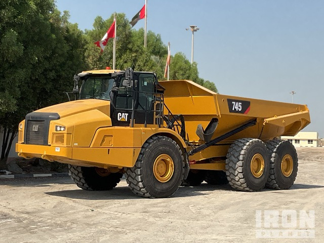 2018 Cat 745 Articulated Dump Truck - Tombereau articulé: photos 2 2018 Cat 745 Articulated Dump Truck - Tombereau articulé: photos 2