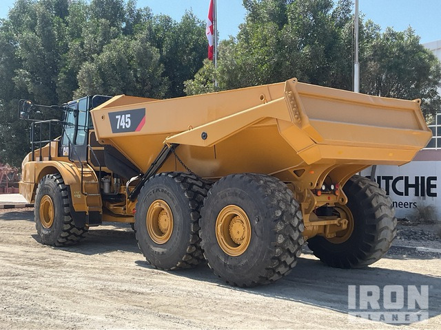 2018 Cat 745 - Tombereau articulé: photos 4 2018 Cat 745 - Tombereau articulé: photos 4