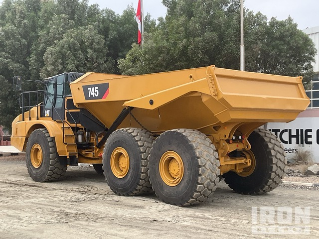 2018 Cat 745 - Tombereau articulé: photos 3 2018 Cat 745 - Tombereau articulé: photos 3