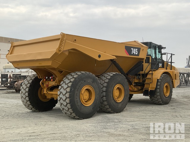 2018 Cat 745 - Tombereau articulé: photos 4 2018 Cat 745 - Tombereau articulé: photos 4