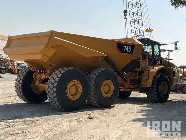 2018 Cat 745 - Tombereau articulé: photos 3 2018 Cat 745 - Tombereau articulé: photos 3