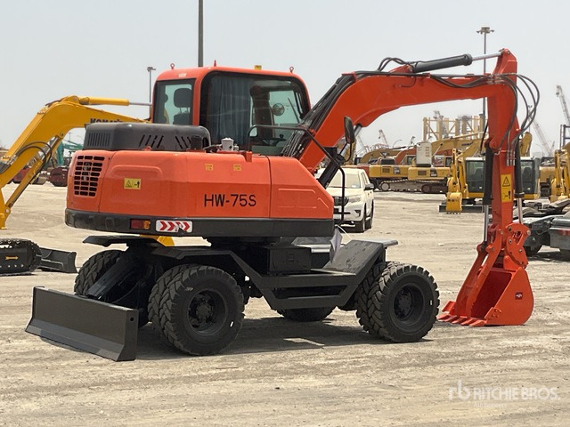 2020 Hongwing HW-75S-S-HT (Unused) Wheel Excavator - Pelle sur pneus: photos 4 2020 Hongwing HW-75S-S-HT (Unused) Wheel Excavator - Pelle sur pneus: photos 4