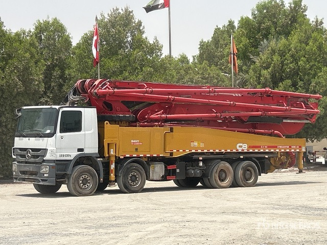 2020 Mercedes-Benz Actros 4141 2020 Sany SYM5449THBE 56 m on 8 ... Concrete Pump Truck - Camion pompe: photos 1 2020 Mercedes-Benz Actros 4141 2020 Sany SYM5449THBE 56 m on 8 ... Concrete Pump Truck - Camion pompe: photos 1