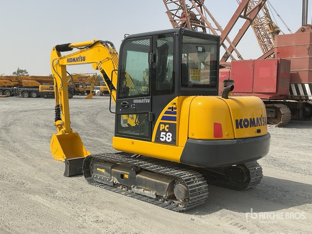 2022 Komatsu PC58-8 Mini Excavator: <6.6t - Mini pelle: photos 3 2022 Komatsu PC58-8 Mini Excavator: <6.6t - Mini pelle: photos 3