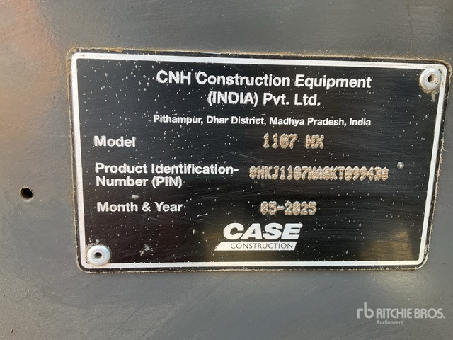 2025 Case 1107NX (Unused) Smooth Drum Compactor - Broyeur/ Épareuse: photos 1 2025 Case 1107NX (Unused) Smooth Drum Compactor - Broyeur/ Épareuse: photos 1