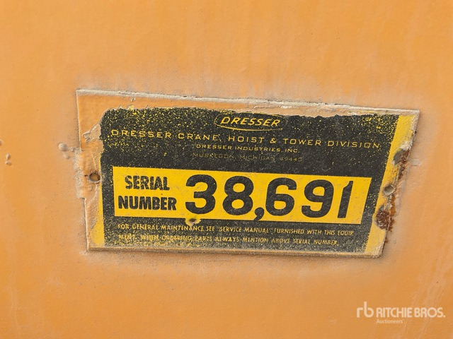 Dresser DL-DMR-3 Overhead Bridge Crane - Portique de manutention: photos 2 Dresser DL-DMR-3 Overhead Bridge Crane - Portique de manutention: photos 2