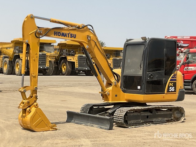 Komatsu PC56-7 Mini Excavator: <6.6t - Mini pelle: photos 2 Komatsu PC56-7 Mini Excavator: <6.6t - Mini pelle: photos 2