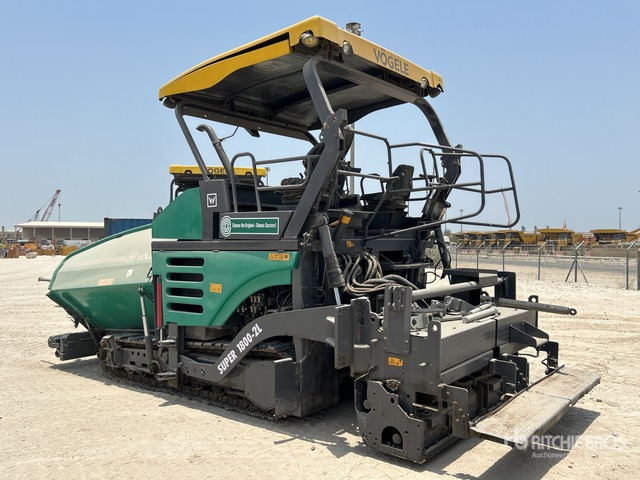 Vogele SUPER 1800-2L - Finisseur: photos 3 Vogele SUPER 1800-2L - Finisseur: photos 3