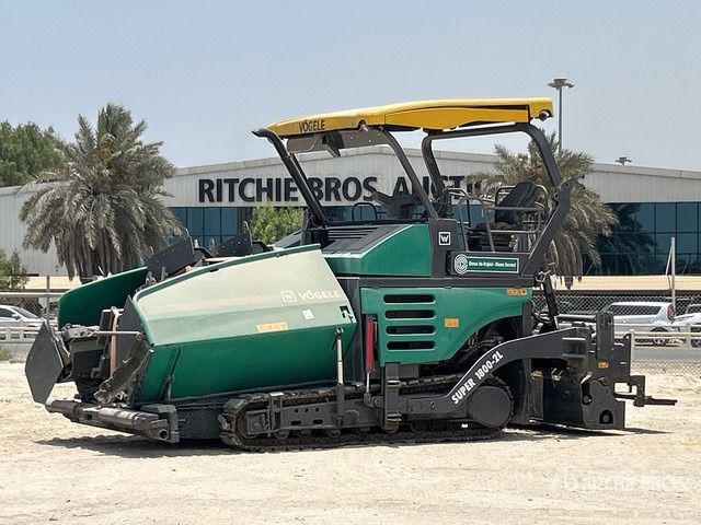 Vogele SUPER 1800-2L - Finisseur: photos 2 Vogele SUPER 1800-2L - Finisseur: photos 2