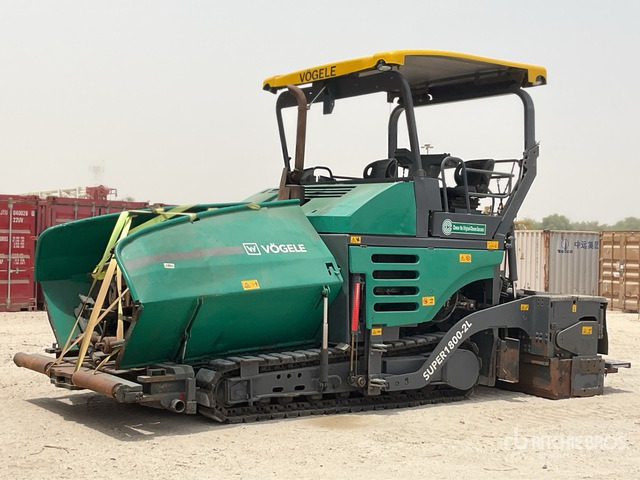 Vogele SUPER 1800-2L - Finisseur: photos 1 Vogele SUPER 1800-2L - Finisseur: photos 1