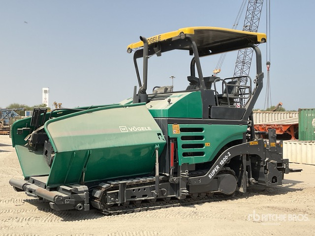 Vogele Super S1800-2 - Finisseur: photos 1 Vogele Super S1800-2 - Finisseur: photos 1