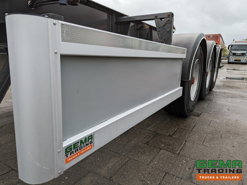 Semi-remorque porte-conteneur/ Caisse mobile Burg BPO 12-27 3-Assen BPW ADR EX/II EX/III FL OX AT - Trommelremmen - 20/30FT TankChassis - RVS Driptray/Toolbox (O1824): photos 10