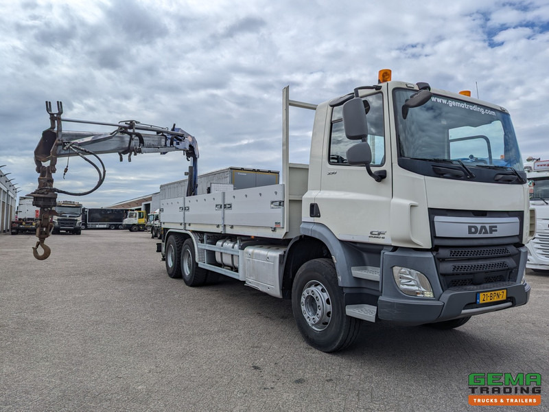 DAF CF 330 FAT 6x4 Dagcab Euro6A - Open laadbak 6.4m + PM 15522 - RadioGrafisch - Handgeschakeld - 08/2025APK - Camion plateau, Camion grue: photos 4 DAF CF 330 FAT 6x4 Dagcab Euro6A - Open laadbak 6.4m + PM 15522 - RadioGrafisch - Handgeschakeld - 08/2025APK - Camion plateau, Camion grue: photos 4