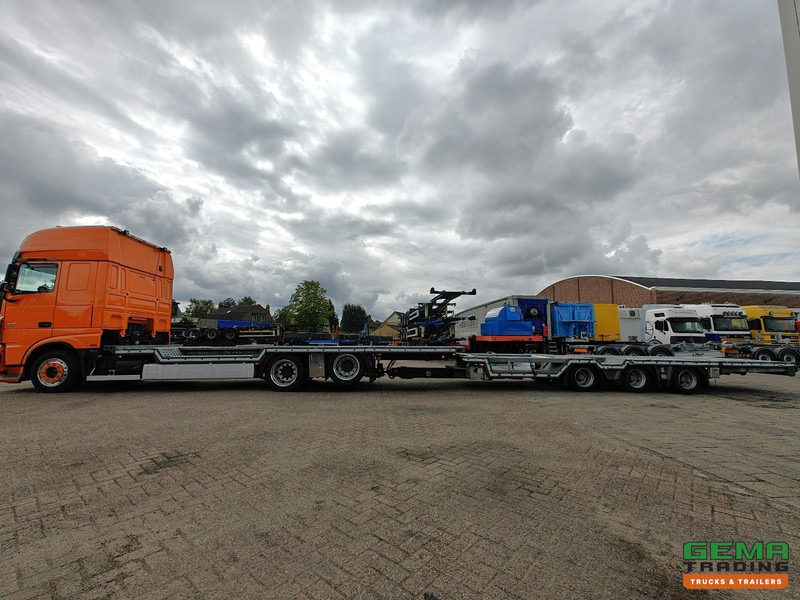 Camion porte-voitures DAF XF 440 FAS 6x2 SuperSpaceCab Euro6C - Retarder + Recker 3-Assige Aanhanger - Wielkuipen - Hydraulische knik en uitschuifbaar - 02/2026 APK: photos 10