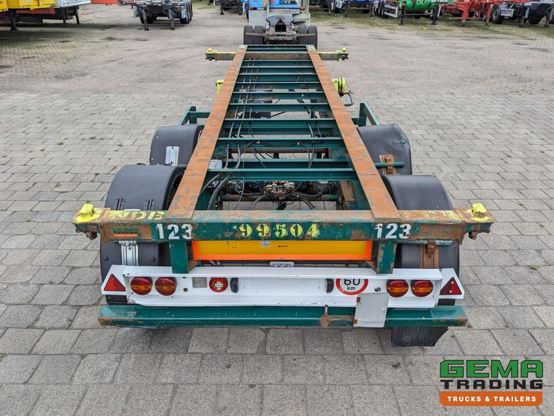 Flandria OP CC 2A 2-Assen ROR DrumBrakes - Steel Suspension - 3110KG - 20FT (O1915) - Semi-remorque porte-conteneur/ Caisse mobile: photos 5 Flandria OP CC 2A 2-Assen ROR DrumBrakes - Steel Suspension - 3110KG - 20FT (O1915) - Semi-remorque porte-conteneur/ Caisse mobile: photos 5