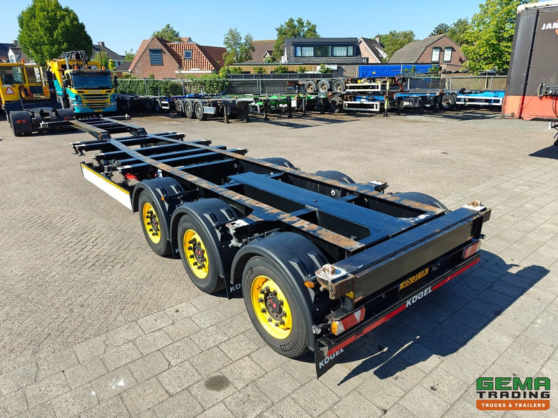 Kögel PORT 40 SIMPLEX 20 3-Assen SAF - Schijfremmen - 20/30/40FT Aansluiting - Achterschuiver - Semi-remorque porte-conteneur/ Caisse mobile: photos 3 Kögel PORT 40 SIMPLEX 20 3-Assen SAF - Schijfremmen - 20/30/40FT Aansluiting - Achterschuiver - Semi-remorque porte-conteneur/ Caisse mobile: photos 3