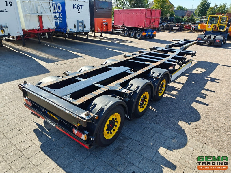 Kögel PORT 40 SIMPLEX 20 3-Assen SAF - Schijfremmen - 20/30/40FT Aansluiting - Achterschuiver - Semi-remorque porte-conteneur/ Caisse mobile: photos 4 Kögel PORT 40 SIMPLEX 20 3-Assen SAF - Schijfremmen - 20/30/40FT Aansluiting - Achterschuiver - Semi-remorque porte-conteneur/ Caisse mobile: photos 4