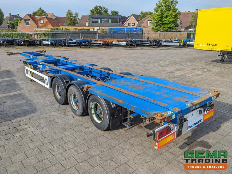 Krone SDC-27 3-Assen BPW Drumbrakes - 5340KG - All Connections (O1912) - Semi-remorque porte-conteneur/ Caisse mobile: photos 3 Krone SDC-27 3-Assen BPW Drumbrakes - 5340KG - All Connections (O1912) - Semi-remorque porte-conteneur/ Caisse mobile: photos 3