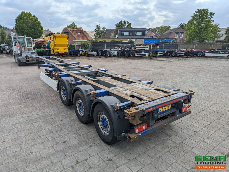 Krone SDC 27 3-Assen SAF - Lift as - Schijfremmen - Achterschuiver - 20 2x20FT/30/40FT - Semi-remorque porte-conteneur/ Caisse mobile: photos 3 Krone SDC 27 3-Assen SAF - Lift as - Schijfremmen - Achterschuiver - 20 2x20FT/30/40FT - Semi-remorque porte-conteneur/ Caisse mobile: photos 3