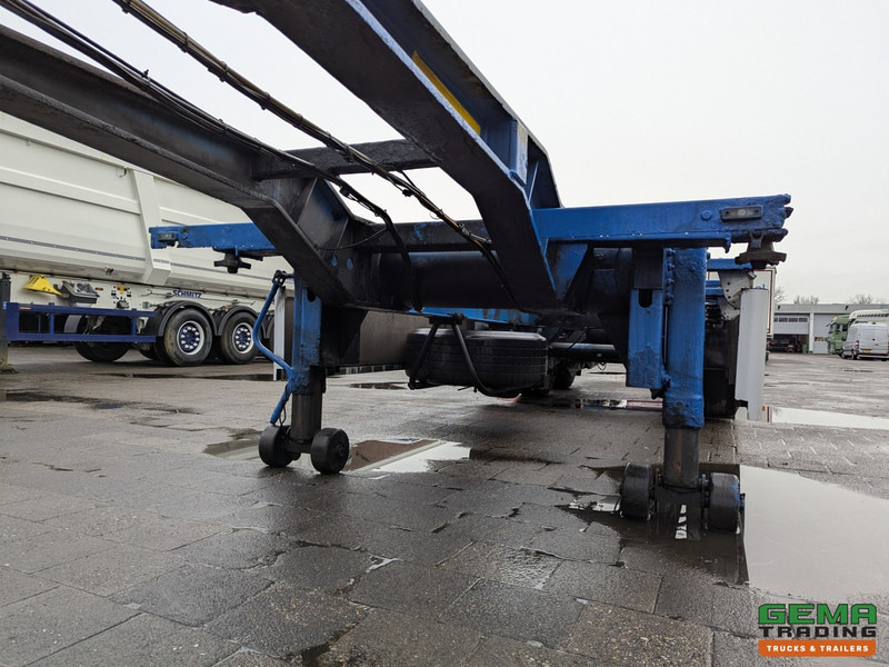 Semi-remorque porte-conteneur/ Caisse mobile Pacton TXC339 3-Assen SAF - Schijfremmen - Lift-As - Vast - Reservewiel - 2x 20 30 40 45FT: photos 8