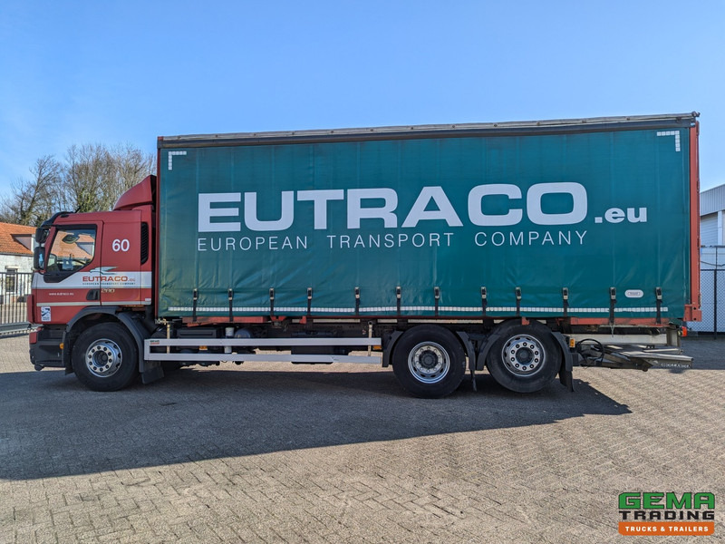 Camion à rideaux coulissants Volvo FE 280 6x2 Slaapcab Euro6 - BDF / SchuifzeilenBak 7.5M + Laadklep 1500KG - Rongpotten/Rongen: photos 17