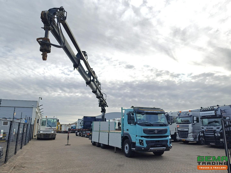 Volvo FMX 410 8x4/4 Dagcab Euro5 - Open Laadbak 6.8m + Hiab 244 E-6 Hipro - 258.000km - Naafreductie - 05/2026 APK - Camion plateau, Camion grue: photos 2 Volvo FMX 410 8x4/4 Dagcab Euro5 - Open Laadbak 6.8m + Hiab 244 E-6 Hipro - 258.000km - Naafreductie - 05/2026 APK - Camion plateau, Camion grue: photos 2